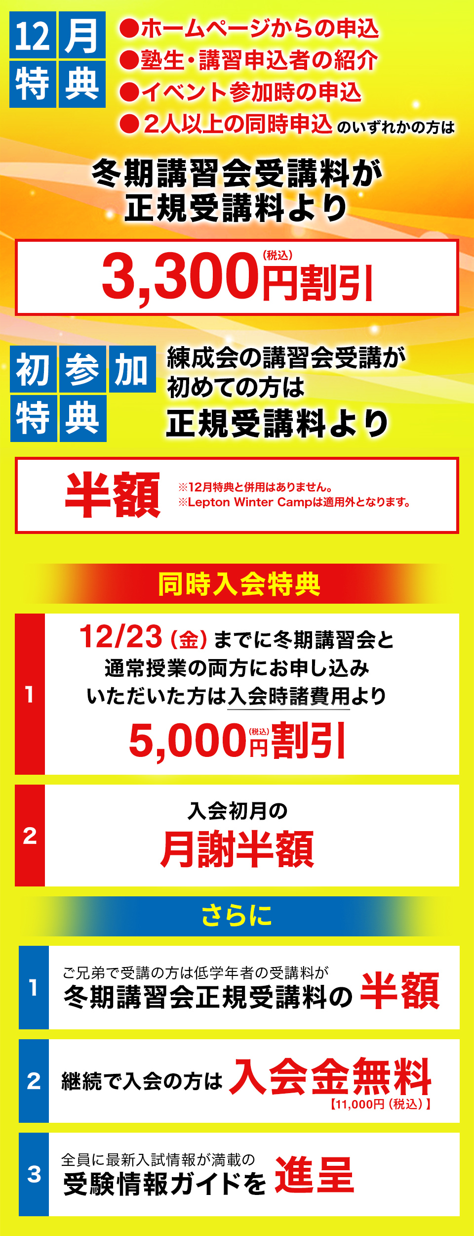 早期特典