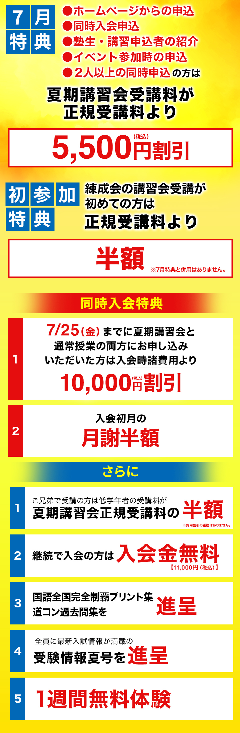 3月特典