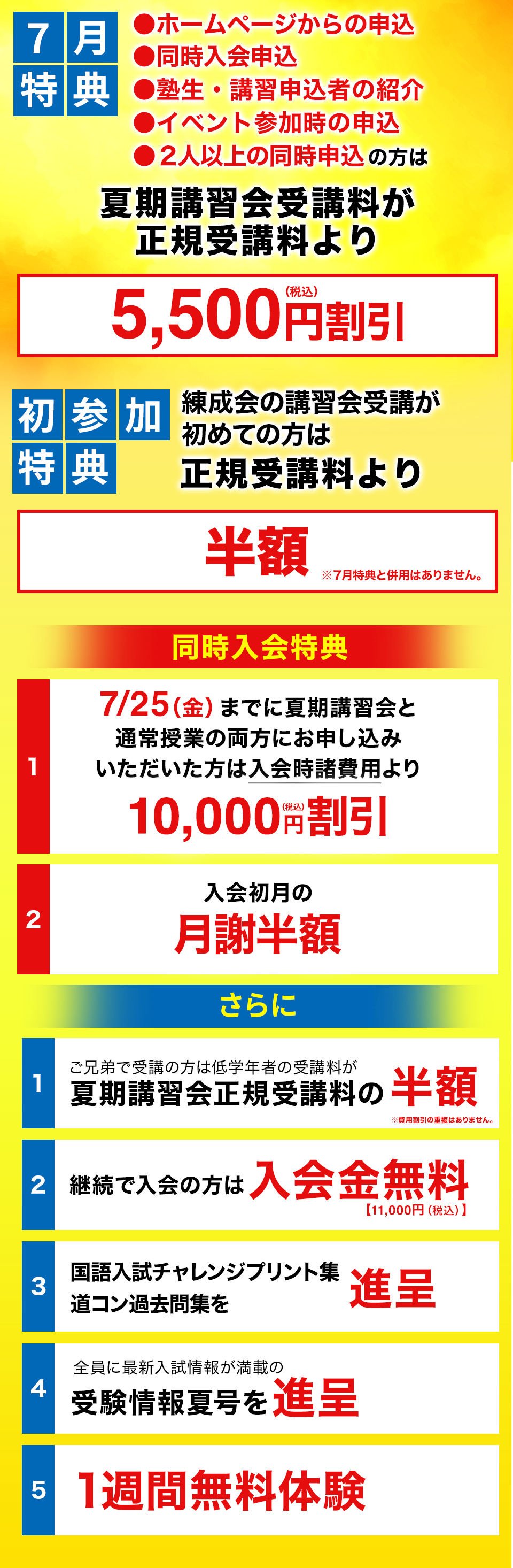 3月特典
