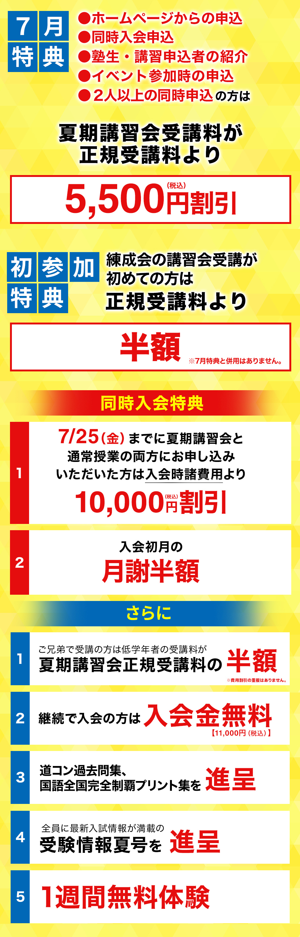 早期特典