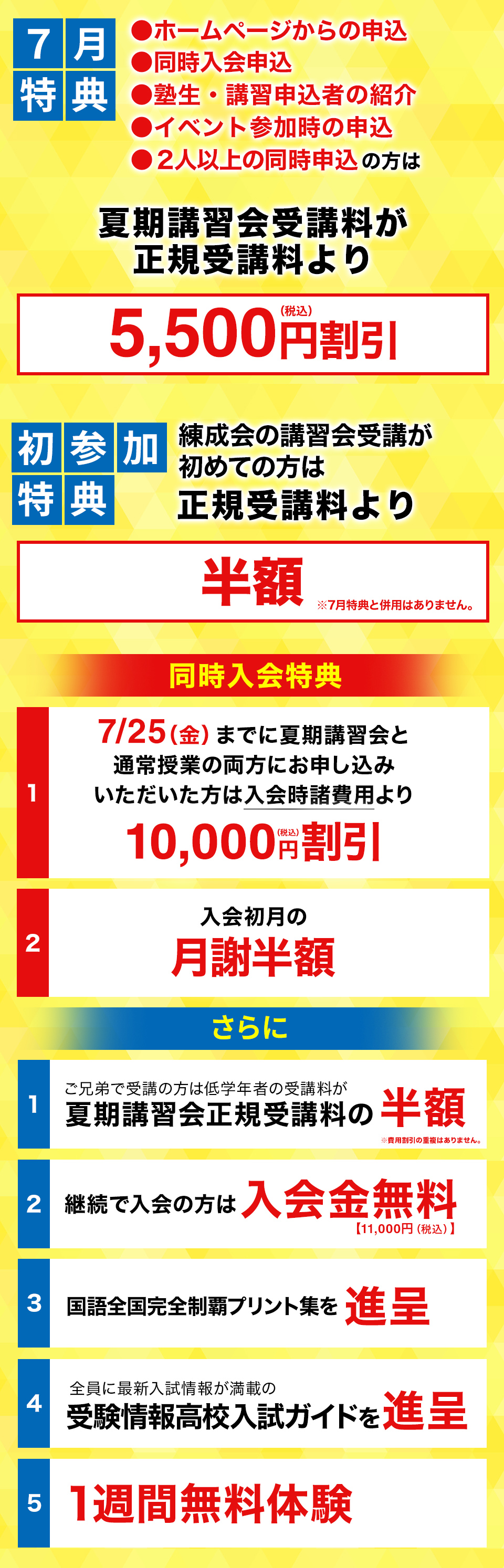 3月特典