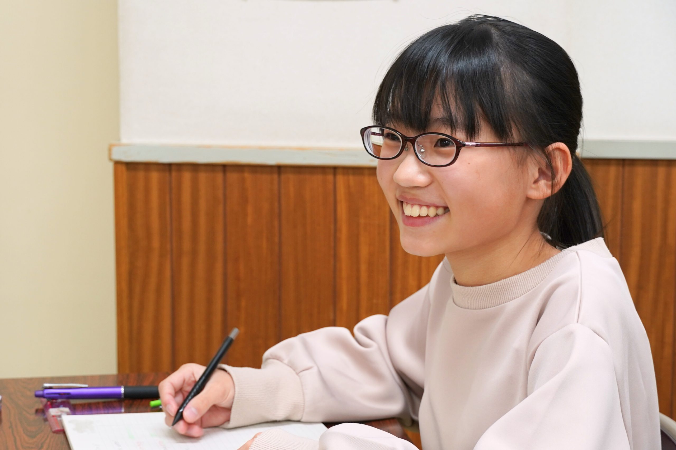 授業中塾生
