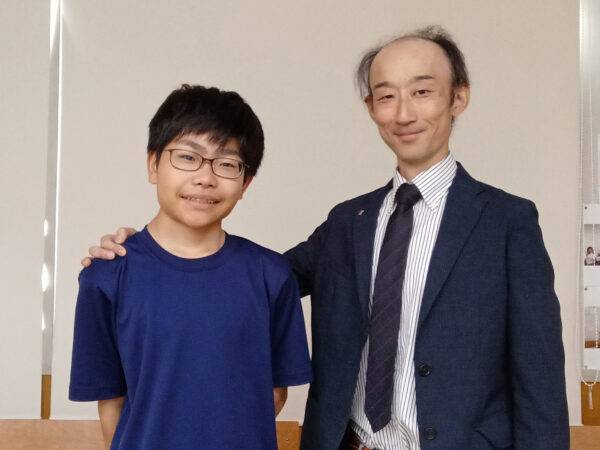 担任講師とツーショット