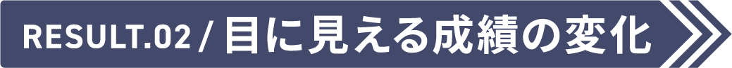 Result.02 目に見える成績の変化